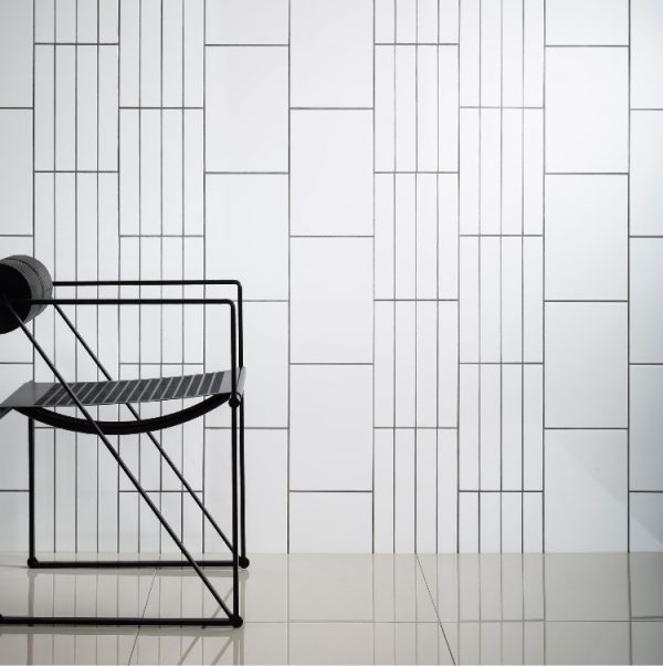 Johnson Granada Series Pure White Ceramic Gloss Wall Tile